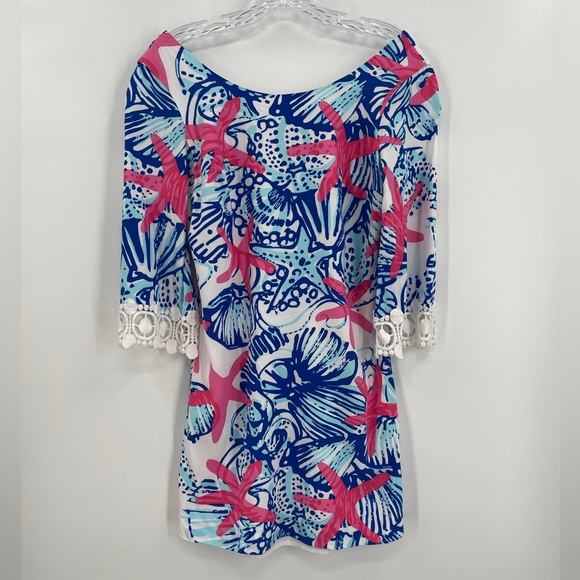 Lilly Pulitzer Dresses & Skirts - Lilly Pulitzer  She She Shells Harbour Tunic Size Small Dress